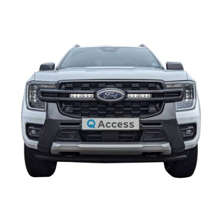 Single LED Light Bar Kit Ford Ranger 2023 9 LED Black Edition